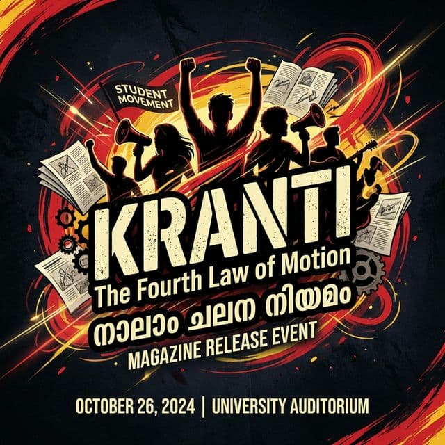 KRANTI - Magazine Release